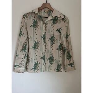 Vintage 70's-80's Retro Portrait Clothes by Barco Blouse